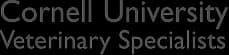 Logo for Cornell University Veterinary Specialists